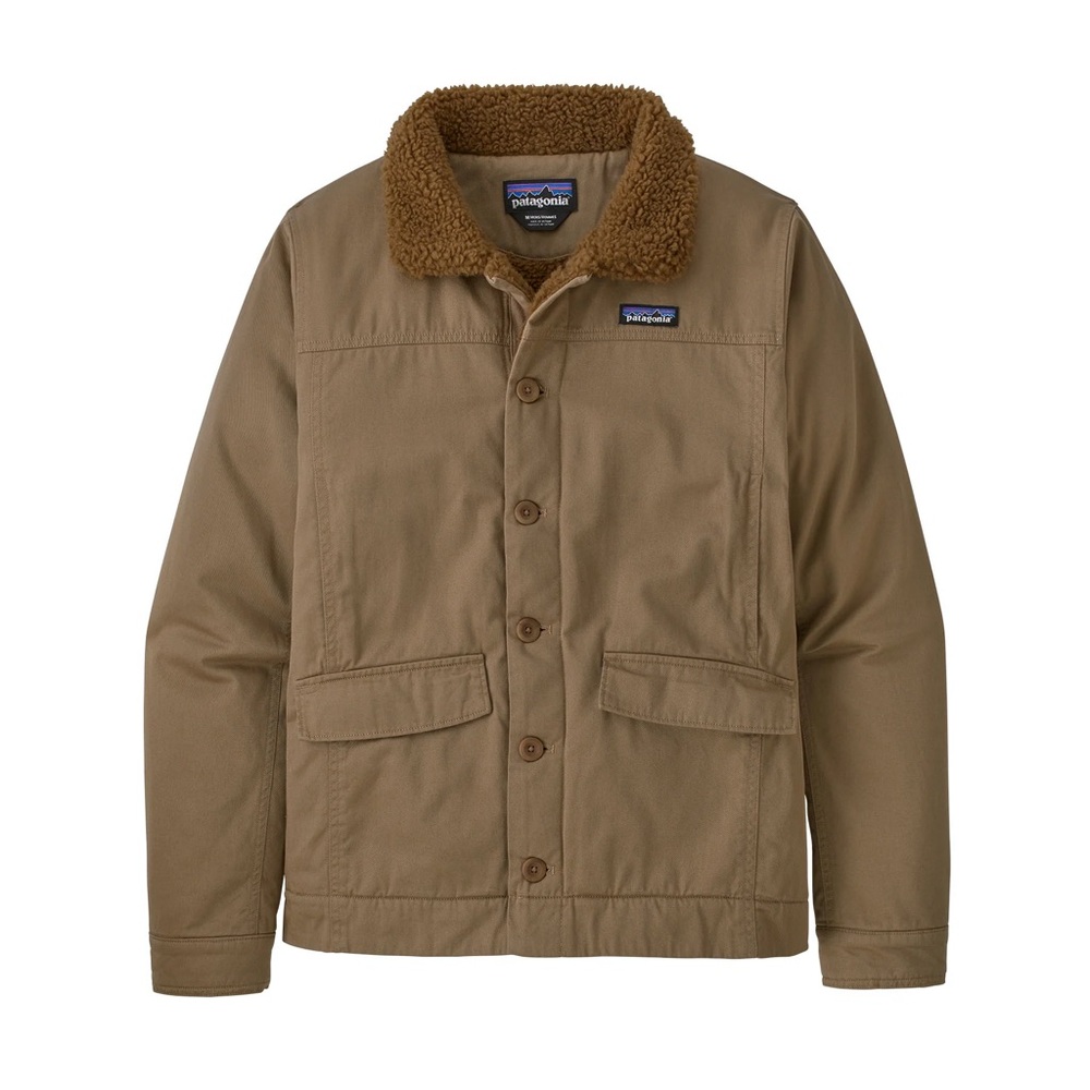 NWT Patagonia Maple Grove Deck Jacket Men’s Size Large, Mojave Khaki
